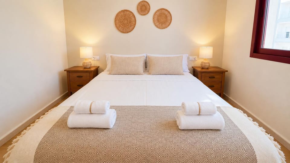 Bed, heating, wardrobe