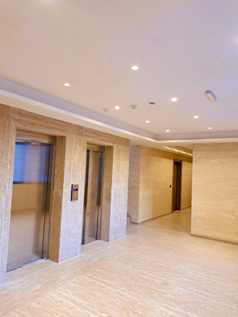 Property building, elevator