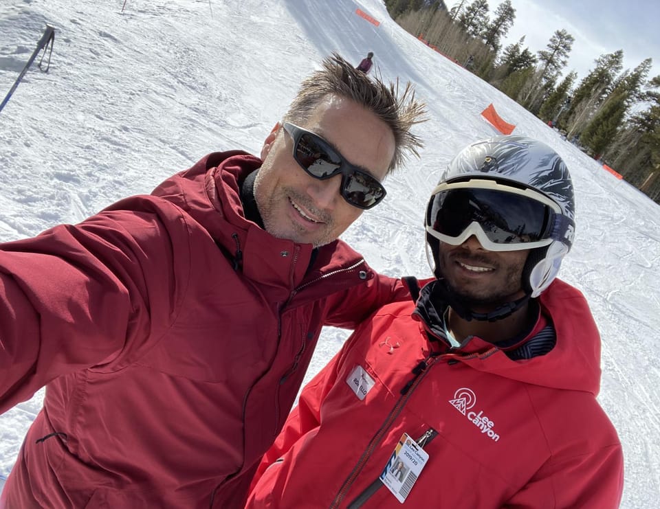 Skiing