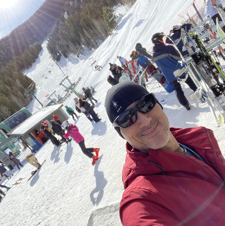 Skiing