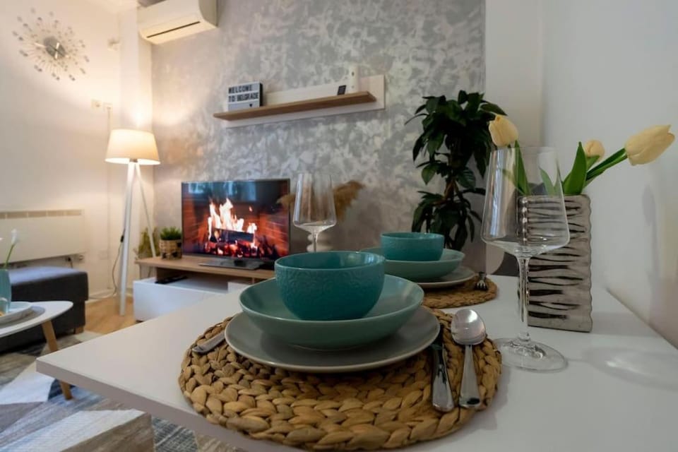 Train 23 Apartment in Belgrade