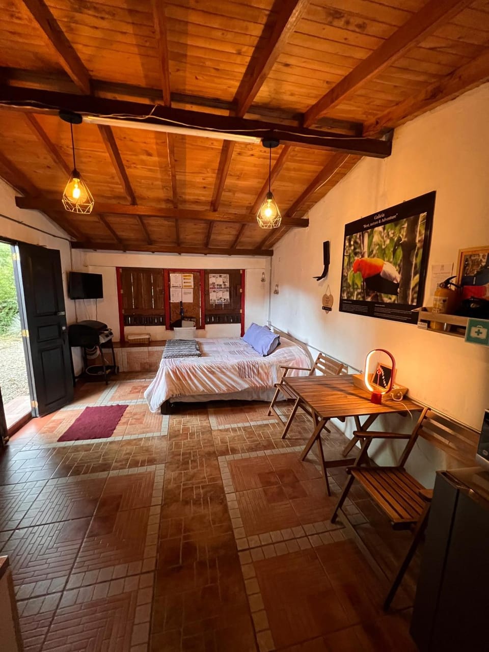 Bed, Photo of the whole room, Seating area, Dining area
