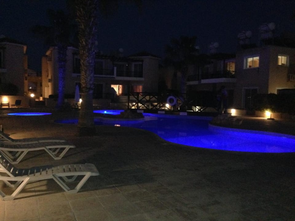 Night, Swimming pool, Swimming pool