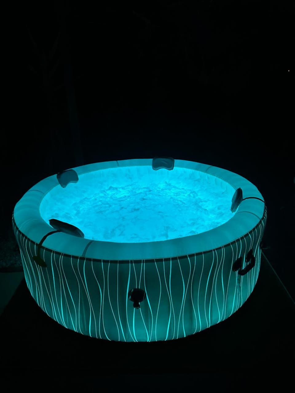 Night, Hot Tub