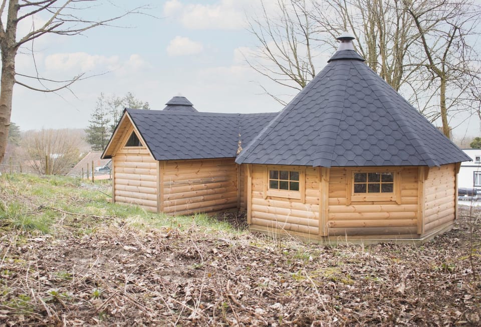 Property building, Natural landscape, Garden view