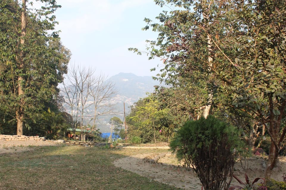 Garden view, Mountain view