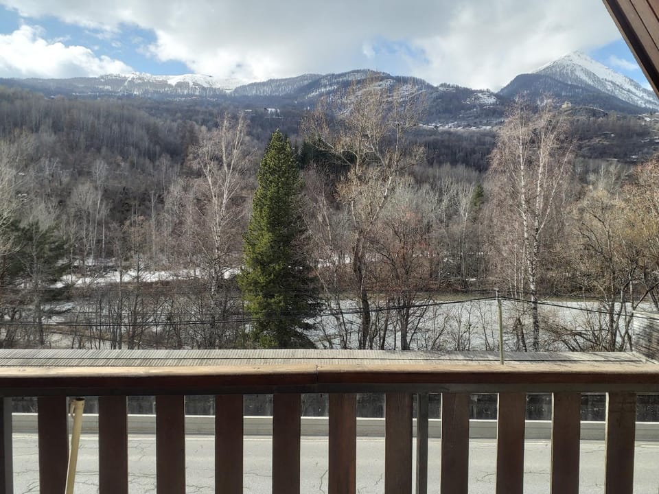 Day, Natural landscape, Winter, Balcony/Terrace, Mountain view