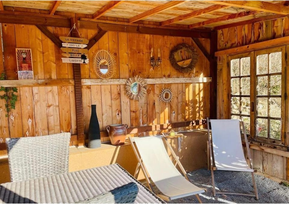 Patio, Living room, Dining area