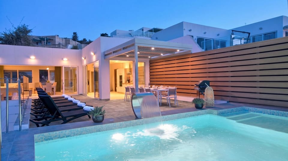 Swimming pool, Swimming pool, Sunrise, Sunset, sunbed