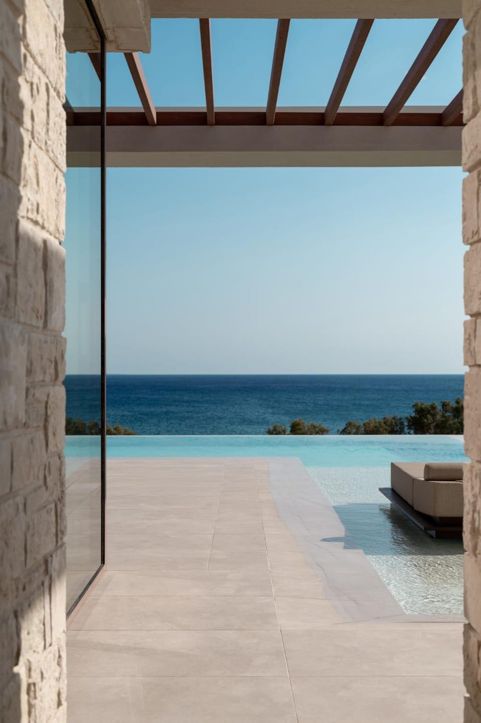 Pool view, Sea view, Swimming pool