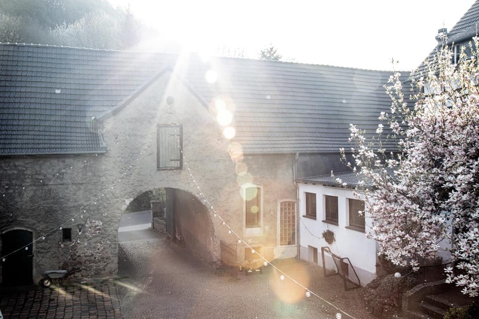 Sunrise, Inner courtyard view