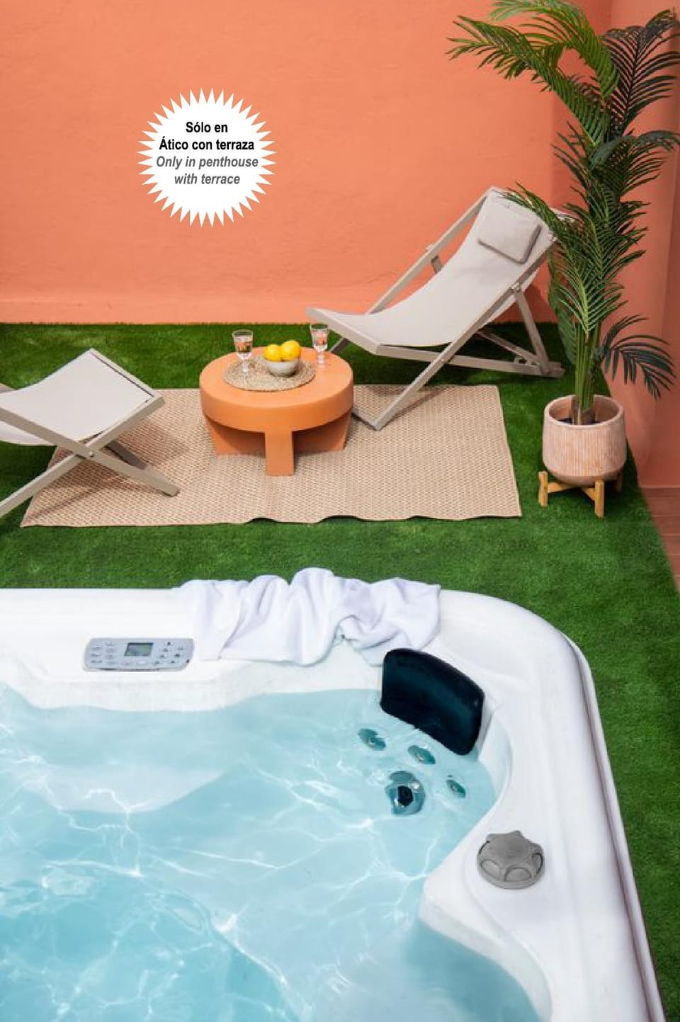 Hot Tub, Balcony/Terrace
