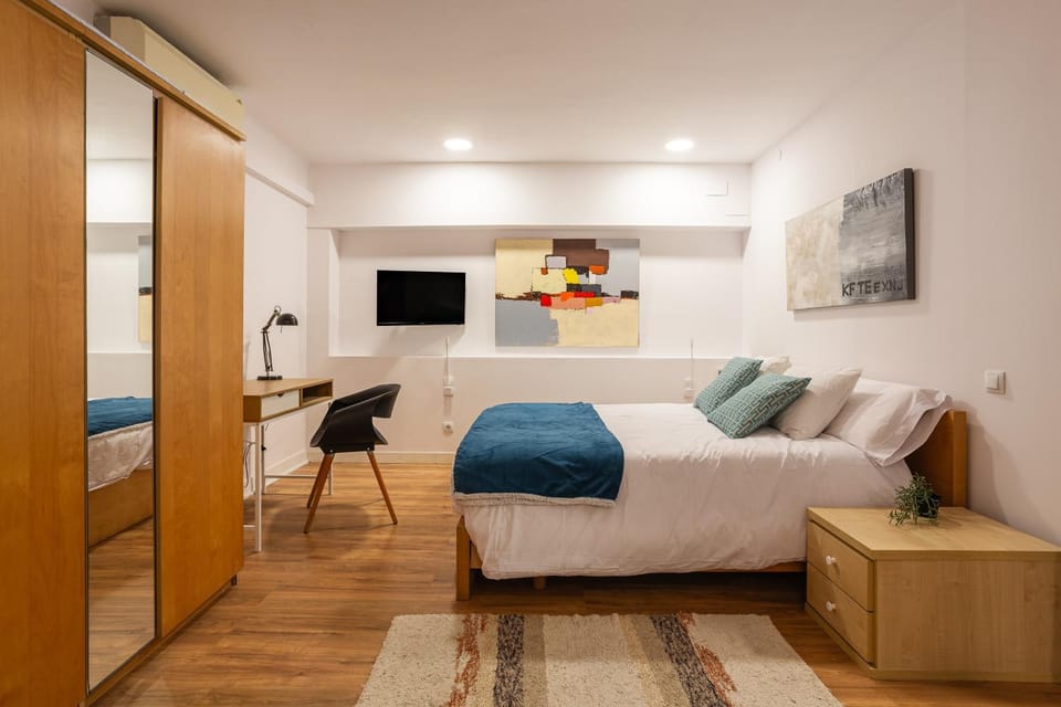 Living room, Bedroom
