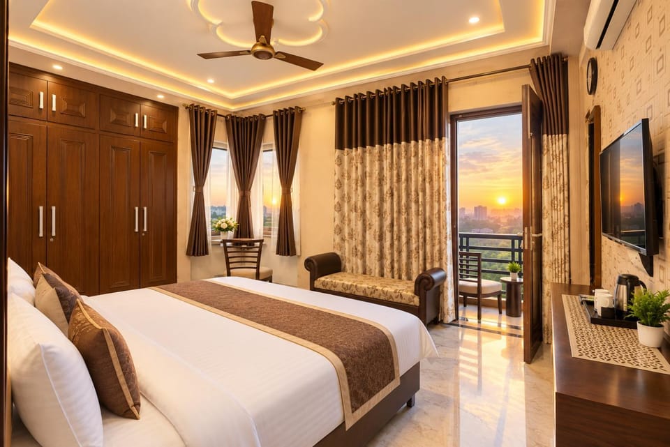 Photo of the whole room, Bedroom