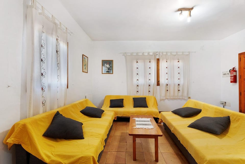 Property building, Living room, Bedroom