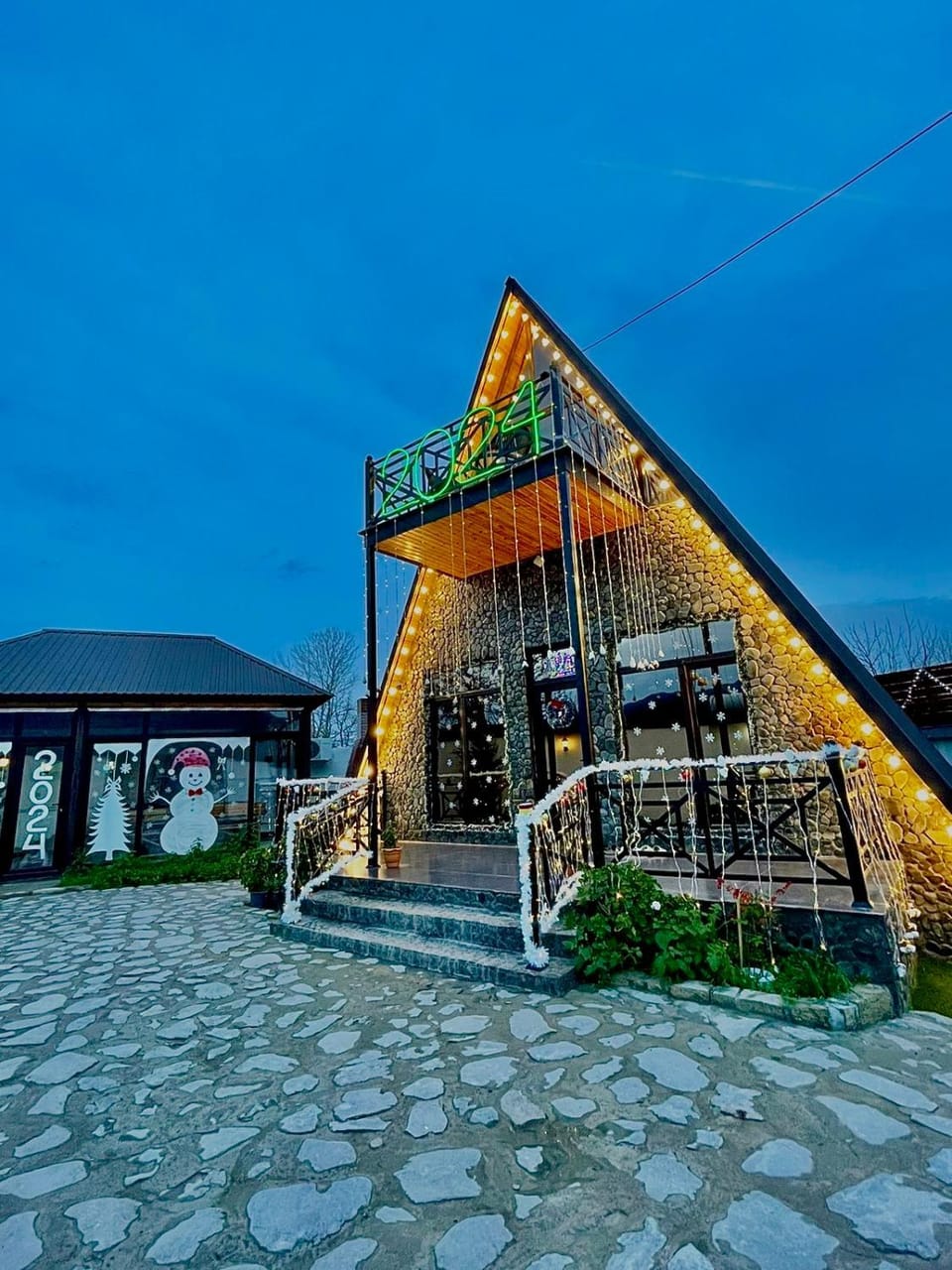 Gabala Nohur AFrame A1 Villa in Azerbaijan
