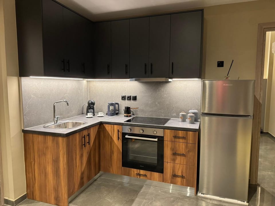 Coffee/tea facilities, Kitchen or kitchenette, pet friendly, stove