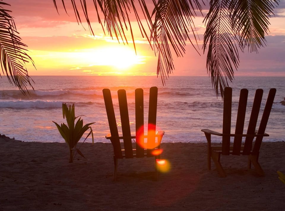 Beach, Sunset