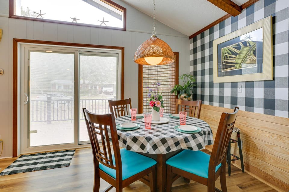 Oak Island Vacation Rental w/ Decks, Walk to Beach House in Oak Island