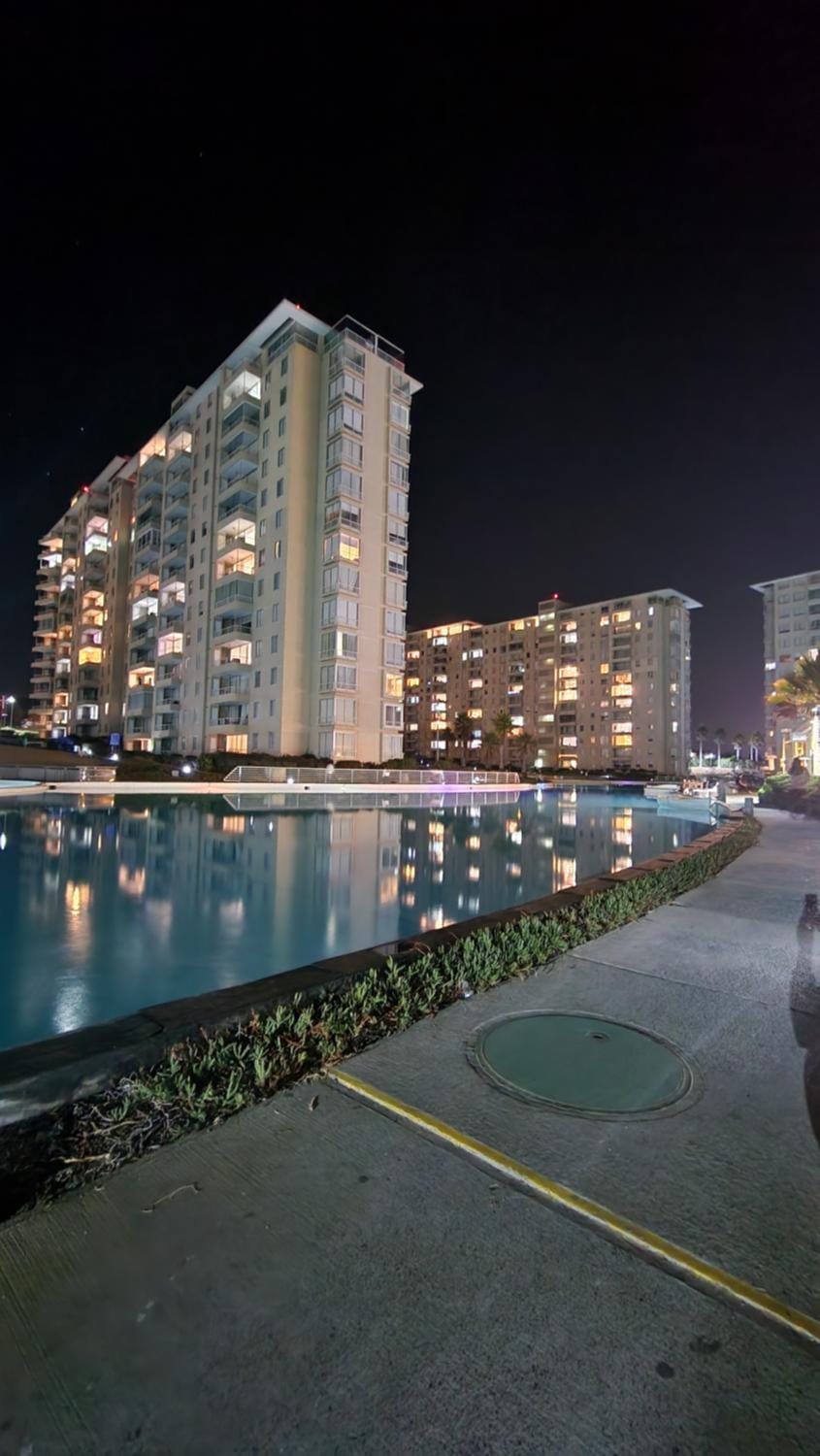 Property building, Night