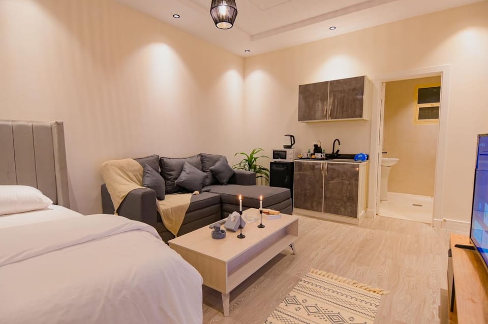استديو فندقي ومودرن بمدخل ذاتي بجانب البوليڤارد Apartment in Riyadh