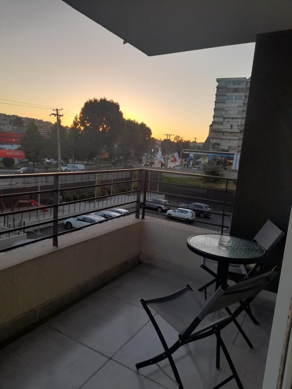 View (from property/room), Balcony/Terrace, Sunset