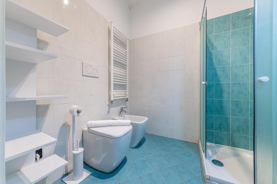Shower, Toilet, Bathroom, bidet, towels
