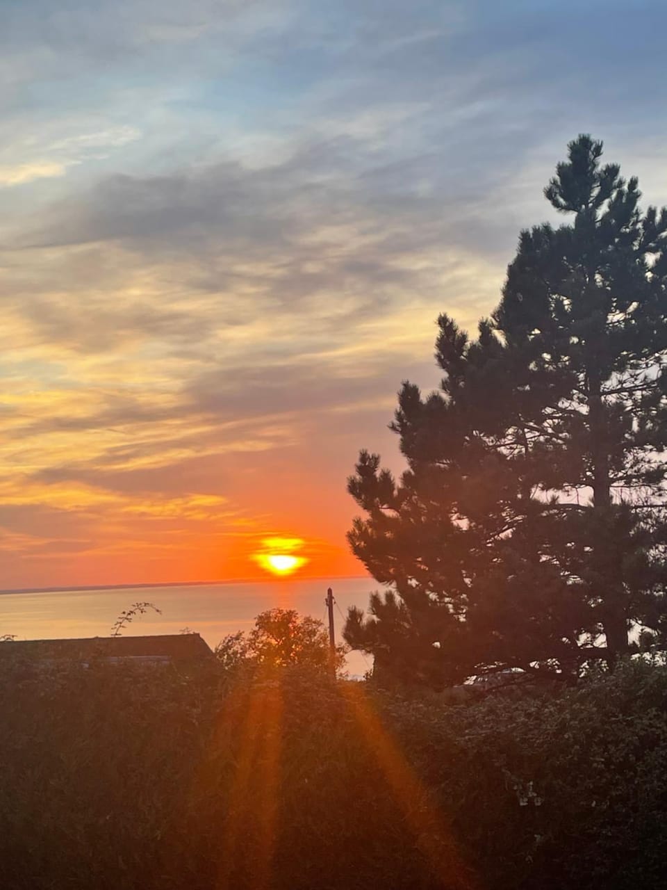 Sea view, Sunset