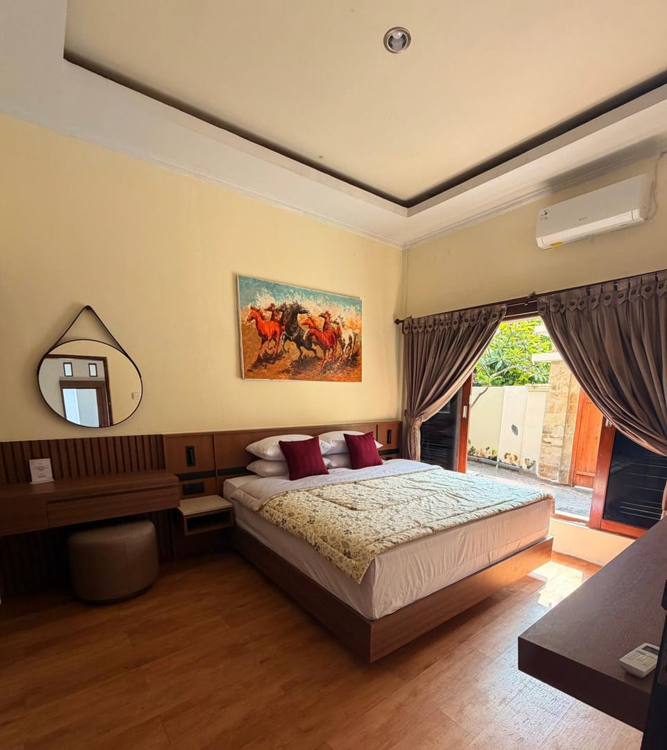 Bedroom, air conditioner