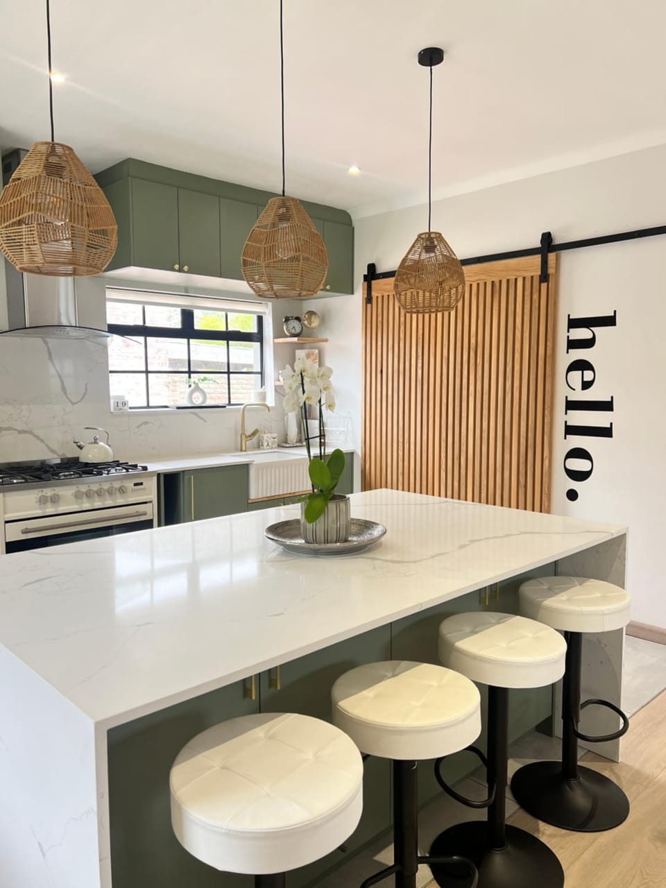 Property building, kitchen