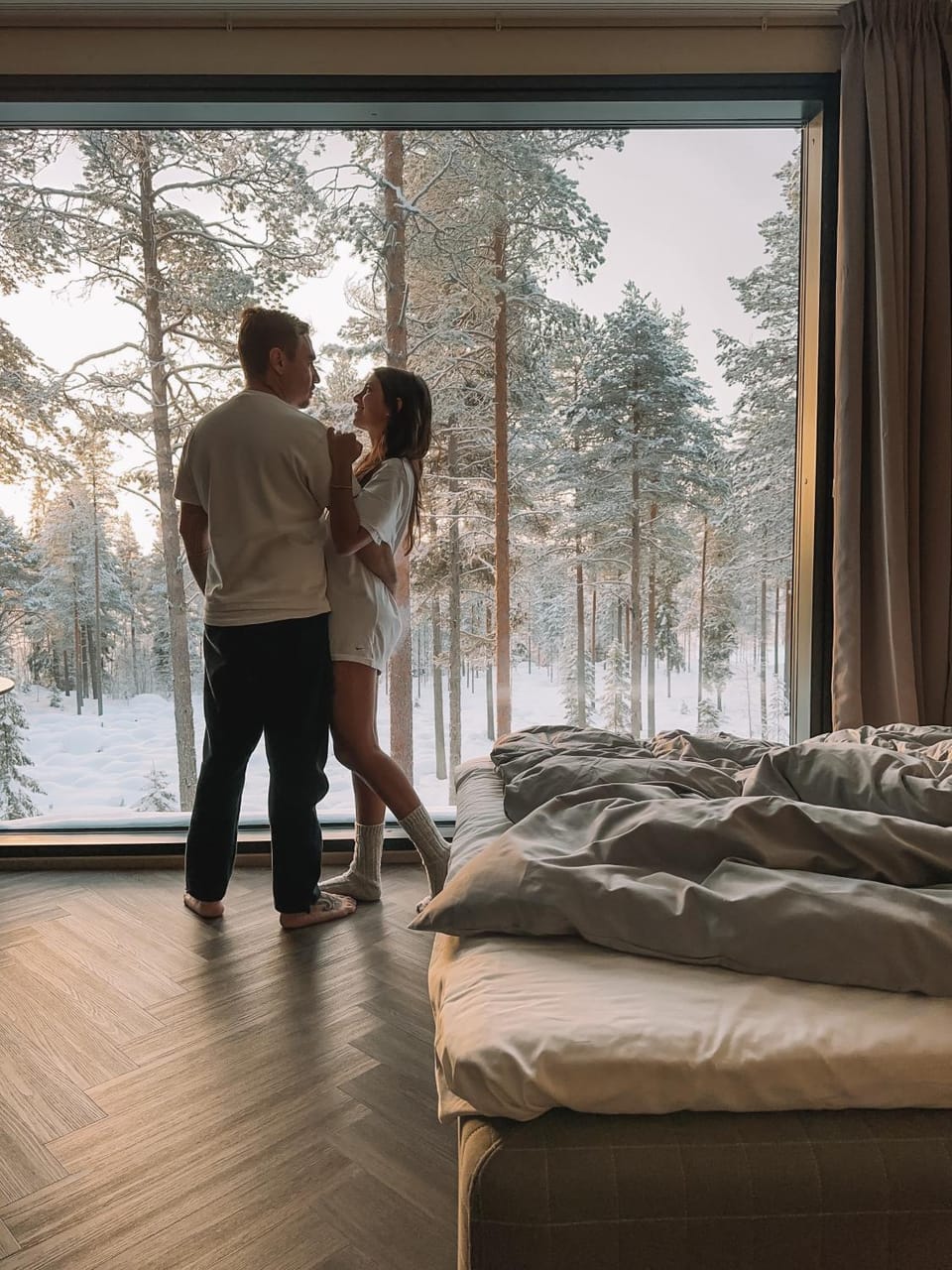 Bed, People, View (from property/room), Bedroom