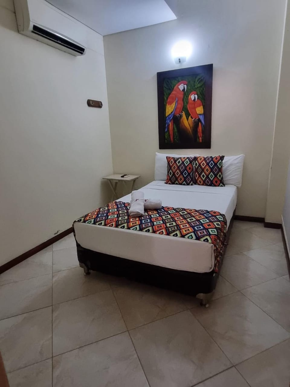 Bed, Bathroom, TV and multimedia, air conditioner