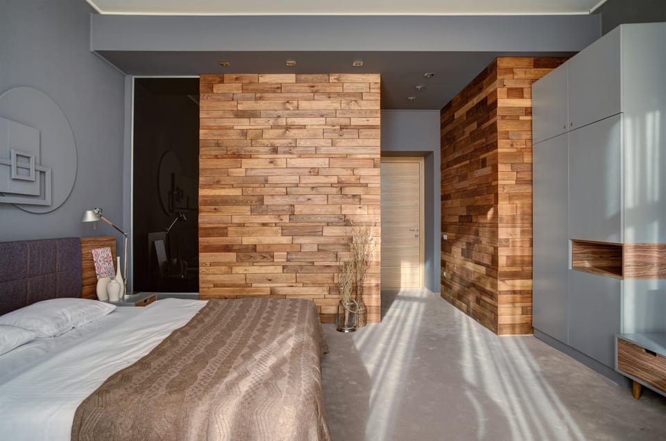 Bed, View (from property/room), Photo of the whole room, Decorative detail, Seating area