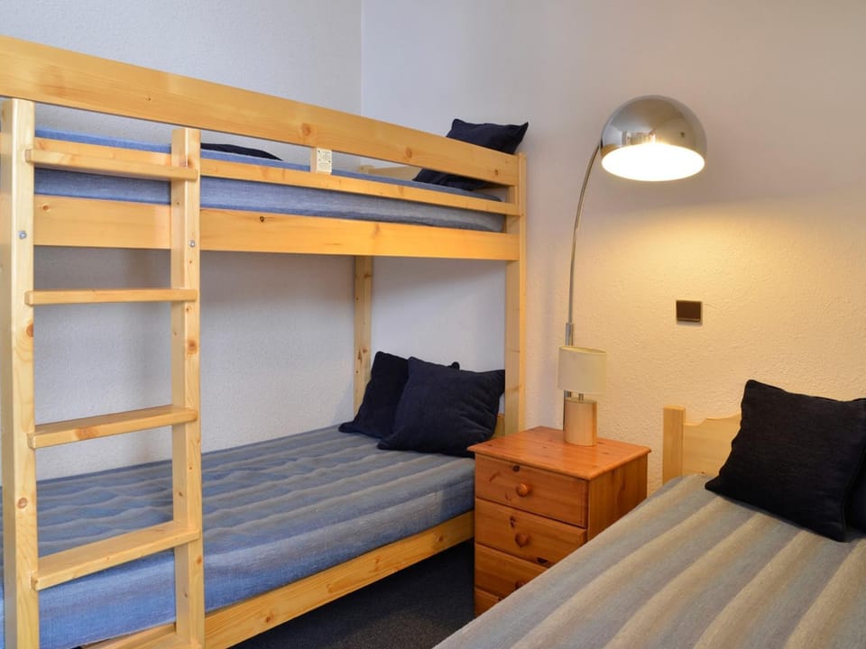 Appartement tout confort Accès direct aux pistes Vue pistes Balcon Apartment in Mâcot-la-Plagne