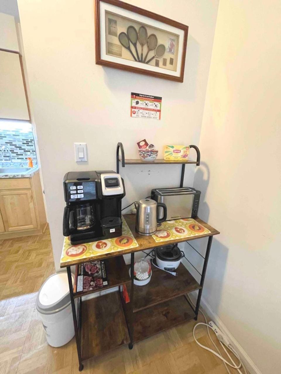 Coffee/tea facilities, toaster