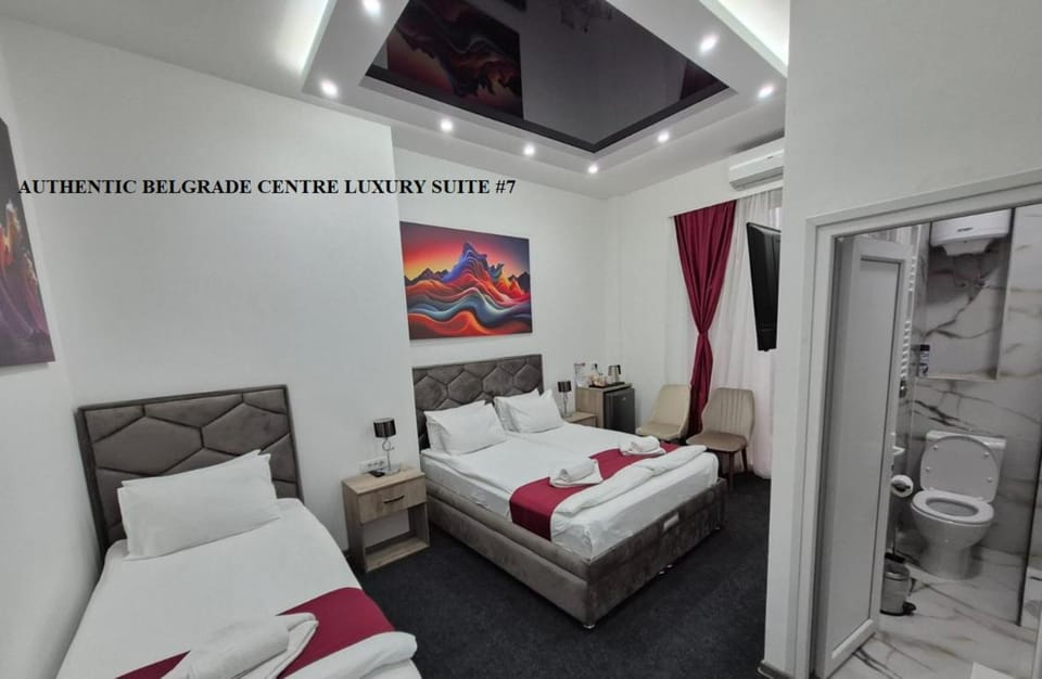 Toilet, Bed, Bathroom, Decorative detail, Bedroom, towels