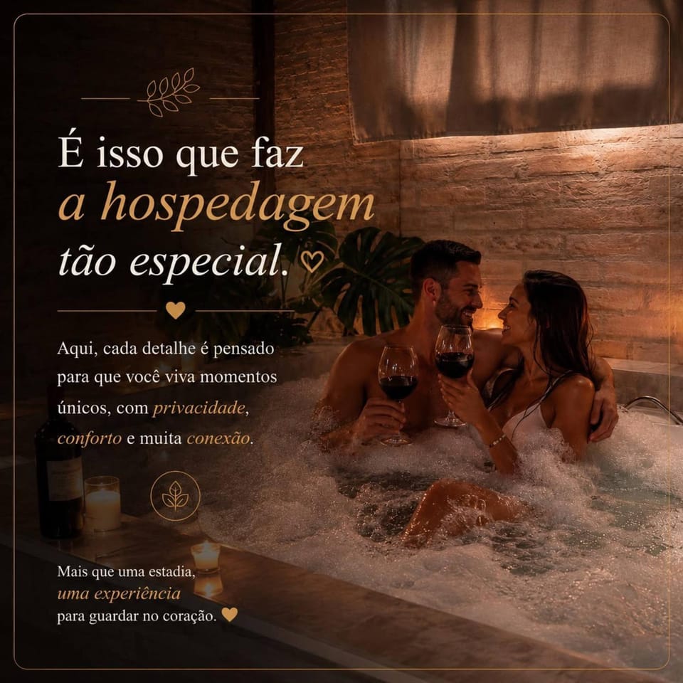 Hidromassagem dupla e café da manhã House in State of São Paulo