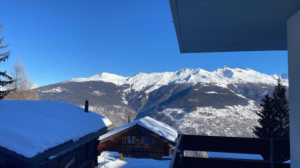 Day, Natural landscape, Winter, Mountain view