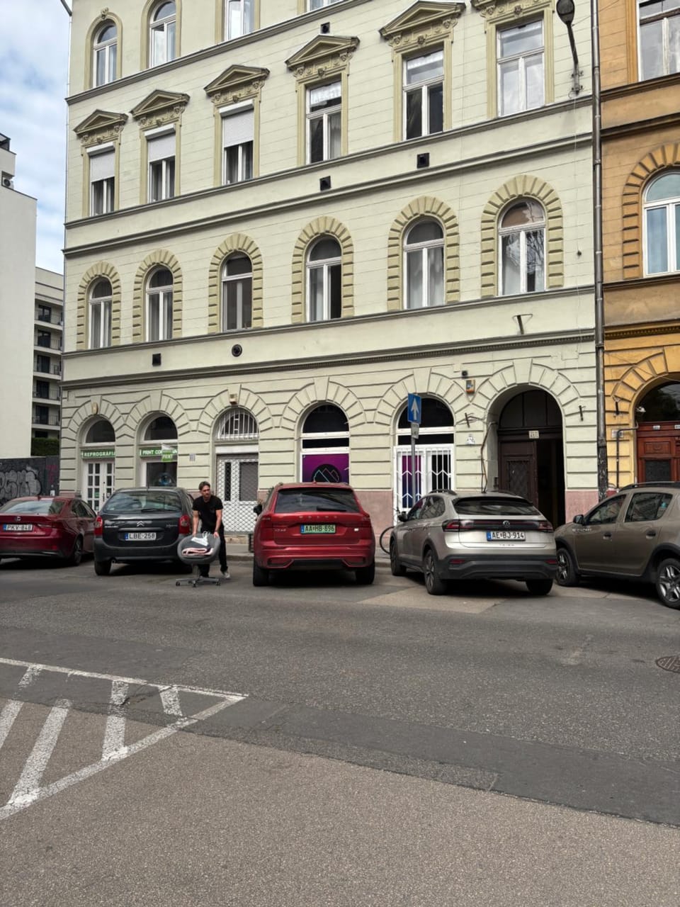 Property building, Parking