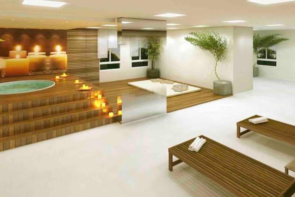 Santos, 2qts, sacada .prox. a praia (piscina) Apartment in Santos
