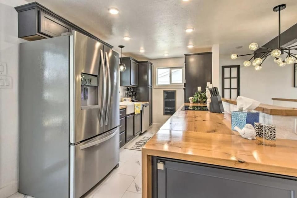 Modern Montana Retreat | Hot Tub + Playset | W & R House in Great Falls