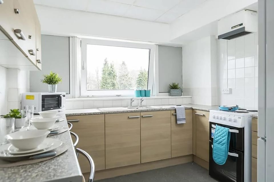 John Lester and Eddie Colman Courts in Salford Apartment in Salford