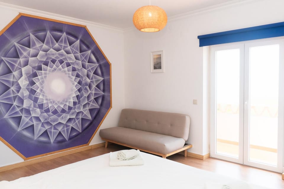 Bed, Photo of the whole room, Bedroom, Sea view