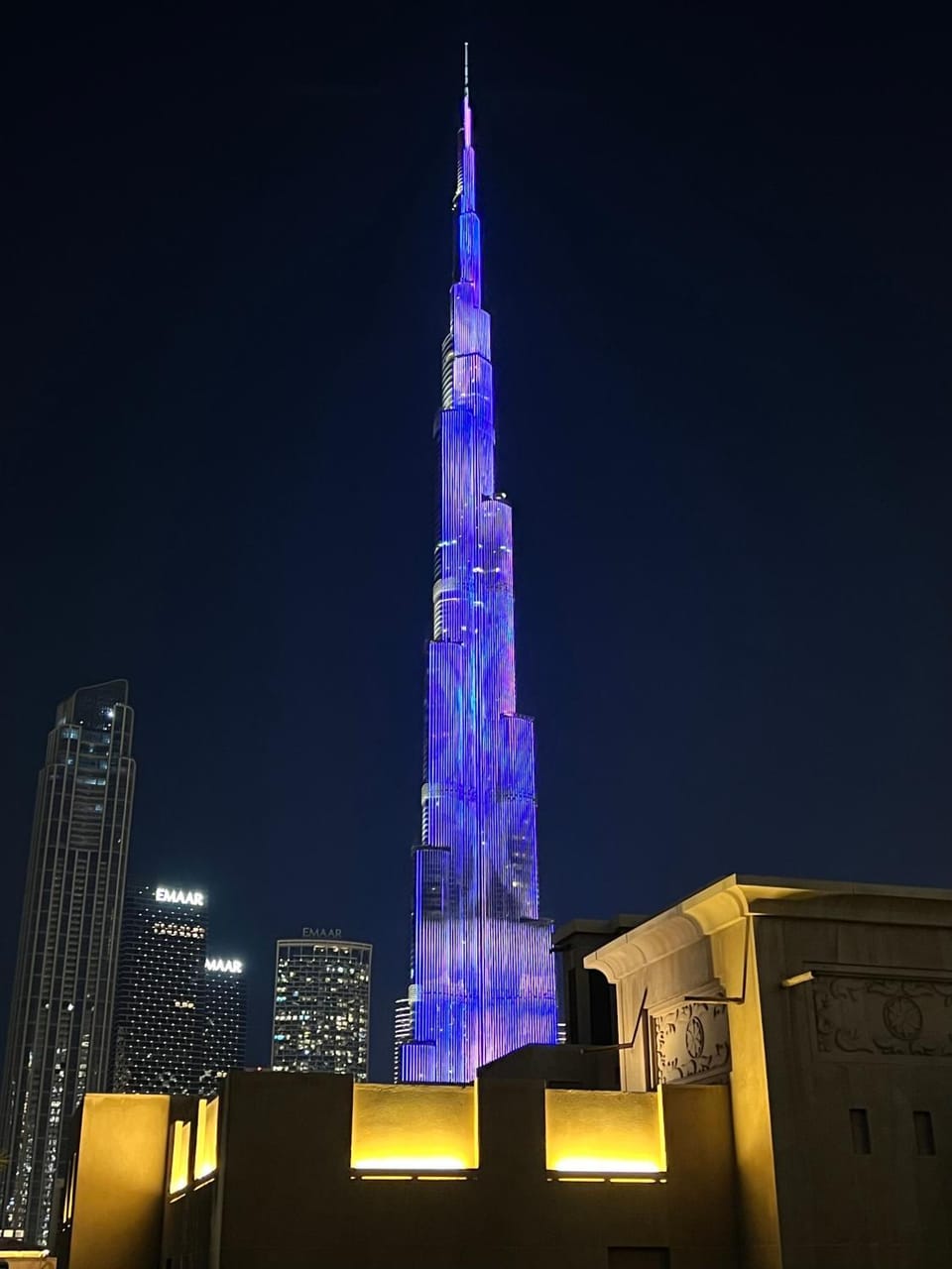 Night, City view