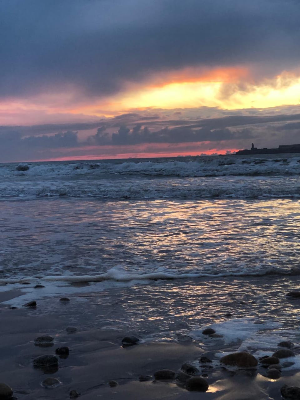 Nearby landmark, Beach, Sunrise