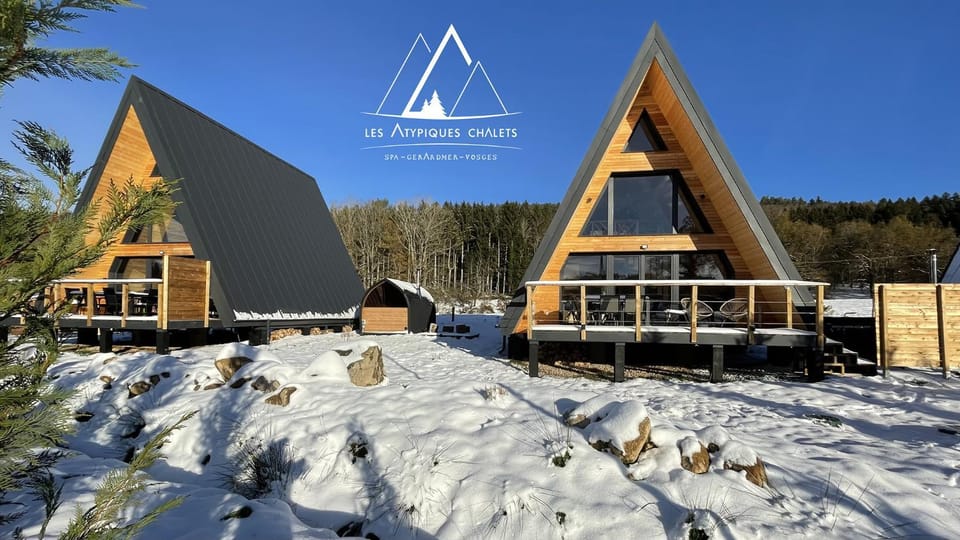Property building, Winter, Hot Tub, Hot Tub, Sauna, Balcony/Terrace, Open Air Bath