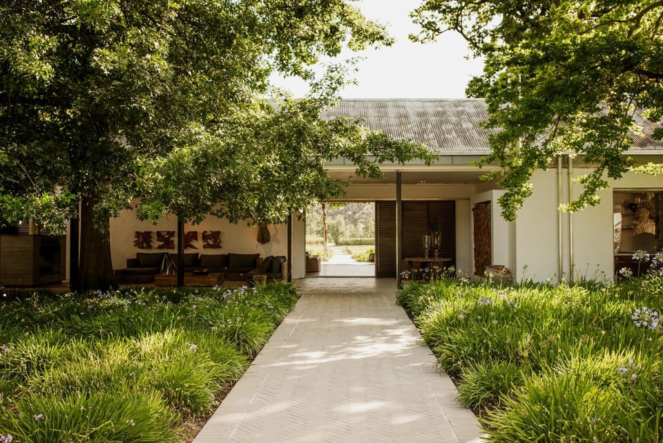 Property building, Spring, Natural landscape, Garden, Garden view