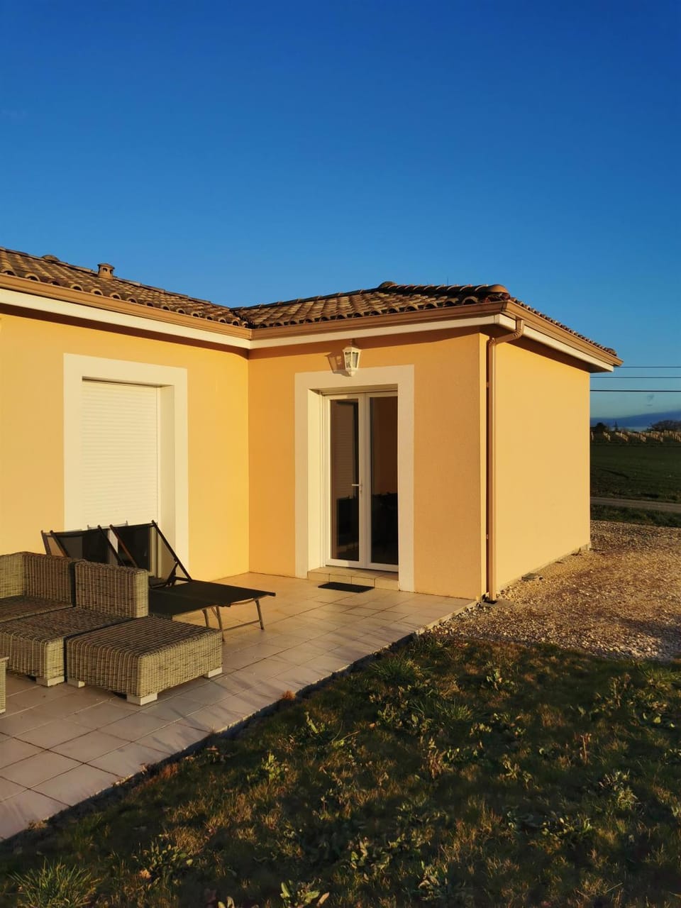 Patio, sunbed