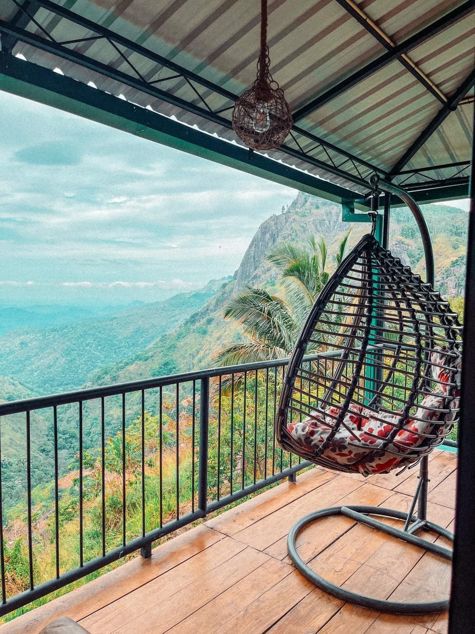 Natural landscape, Balcony/Terrace, Mountain view