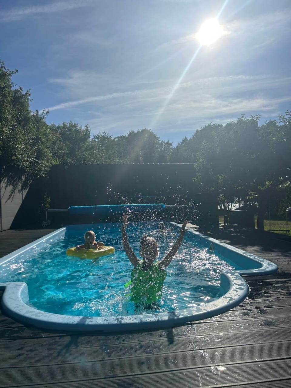 Pool view, Swimming pool